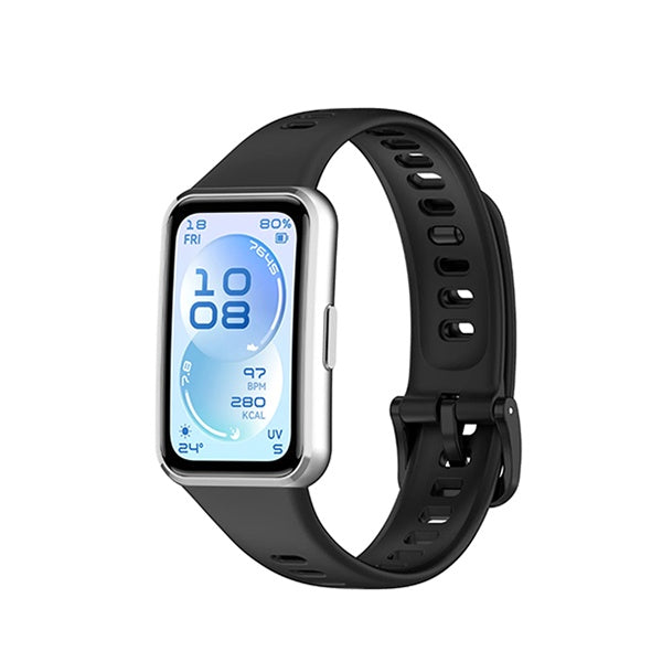 Bracelete Silicone Com Fivela GIFT4ME Para Huawei Band 11 Pro - Preto