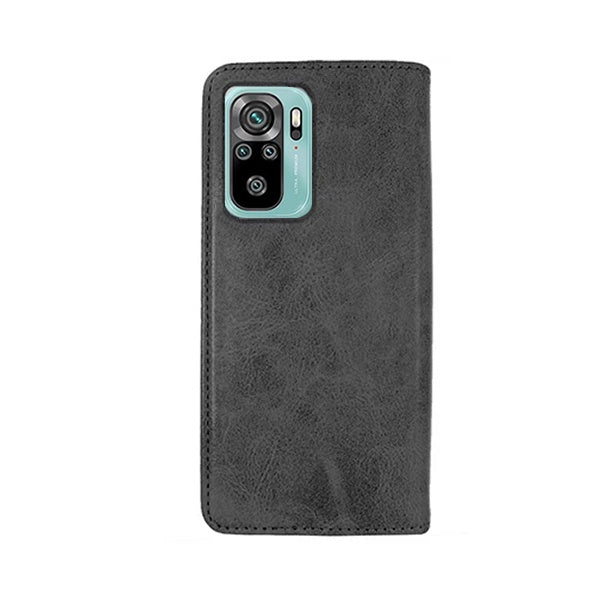 Capa Tipo Livro Fecho Magnético Gift4Me Para Xiaomi Redmi Note 10 - Preto