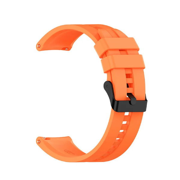 Bracelete Silicone para Huawei GT2 46mm Classic - Laranja