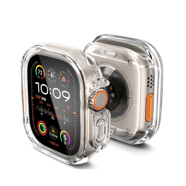 Capa Proteção Total GIFT4ME Compativel Com Apple Watch Ultra 2 (2024) - Transparente
