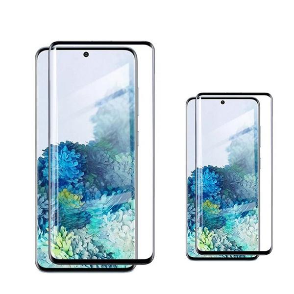 Kit 2 Película de Vidro Temperado GOrilasGlass Curved GIFT4ME para Oppo Reno11 - Transparente/Preto