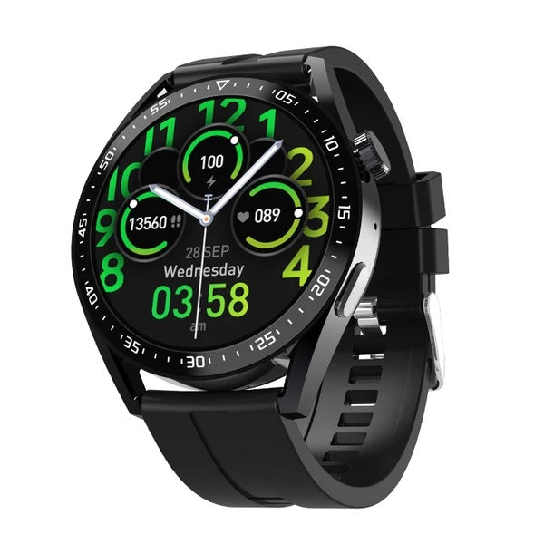 Smartwatch HW28 NFC Ultra 45mm GIFT4ME Compativel Com - Preto