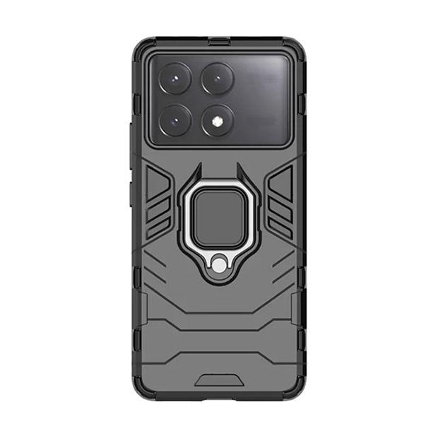 Capa de Proteção Militar Magnética GIFT4ME para Xiaomi Poco X6 Pro - Preto