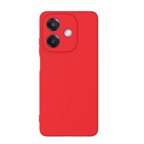 Capa Proteção Silicone Gift4Me Para Oppo A40M - Vermelha