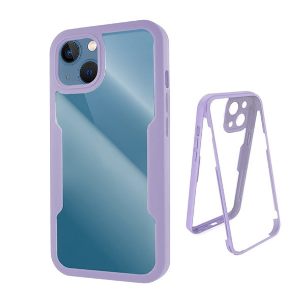 Capa 360° Proteção Frente e Verso Gift4Me Para Apple iPhone 13 Mini - Roxo
