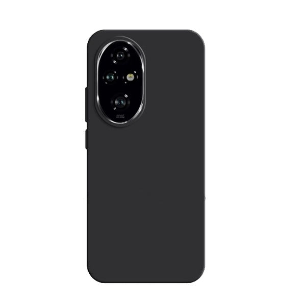Capa Proteção Traseira Silicone GIFT4ME Compativel Com Honor 200 Pro 5G - Preto