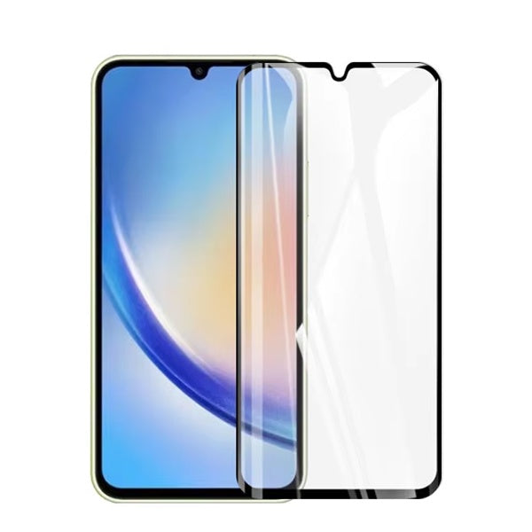 Película de Vidro Temperado Gorilasglass GIFT4ME Compativel Com Samsung Galaxy A06 - Transparente/Preto