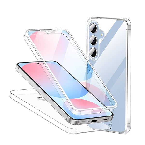 Capa 360° Proteção Frente e Verso GIFT4ME Para Samsung Galaxy S26 - Transparente