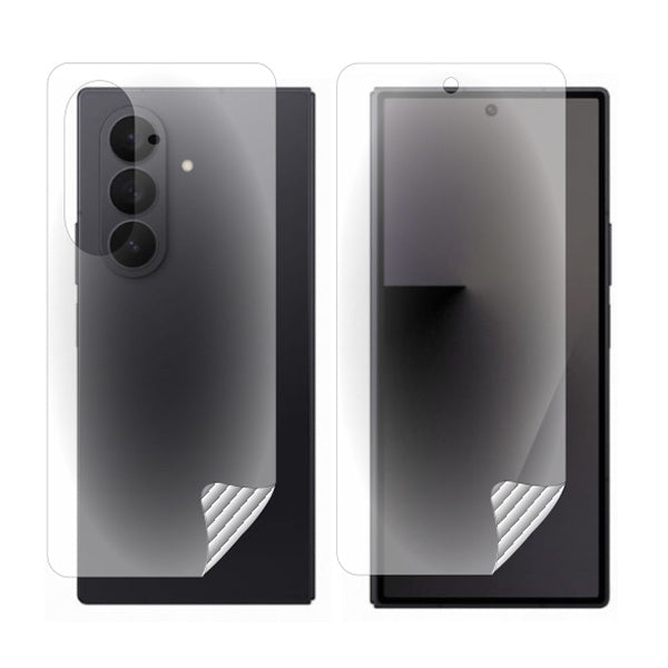 Kit Película Protectora de Hydrogel Frente e Verso GIFT4ME Para Samsung Galaxy Z Fold7 - Transparente
