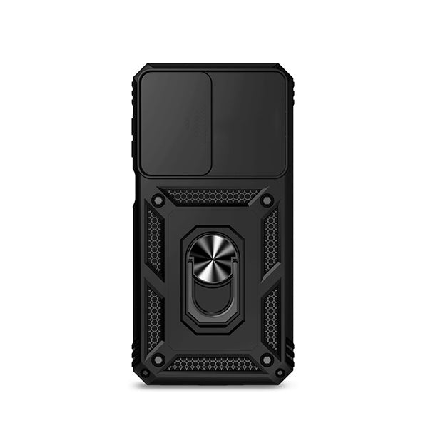 Capa de Proteção Militar Magnética Janela Deslizante GIFT4ME Para Samsung Galaxy A27 - Preto