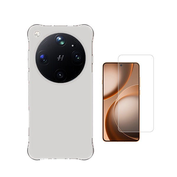 Kit Capa Super Proteção + Película de Vidro Temperado GIFT4ME Para Oppo Find X9 Ultra - Transparente