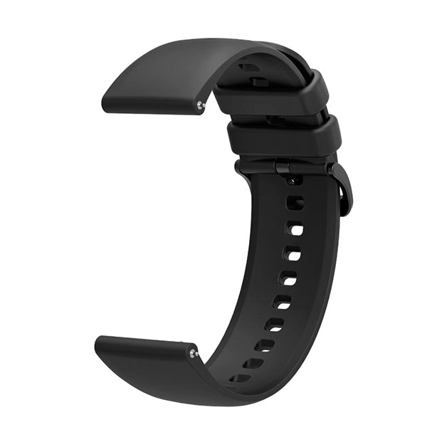 Bracelete Silicone Com Fivela Gift4Me Para Garmin Forerunner 255S - Preto
