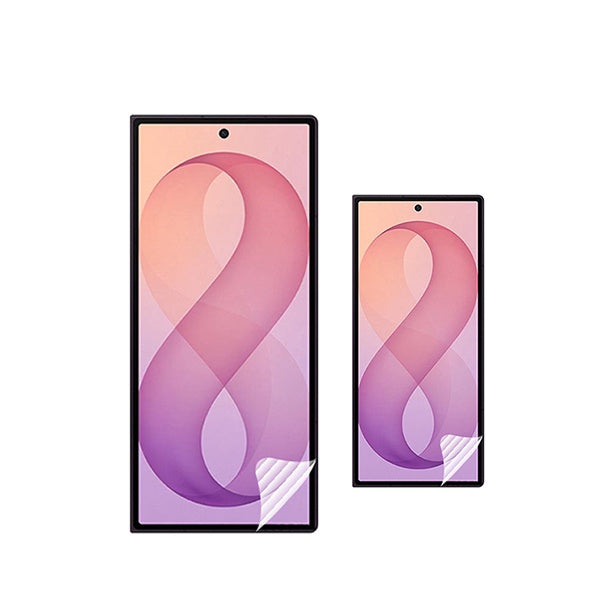 Kit 2 Películas Protectoras de Hydrogel Frente GIFT4ME Para Samsung Galaxy Z Fold8 Ultra - Transparente