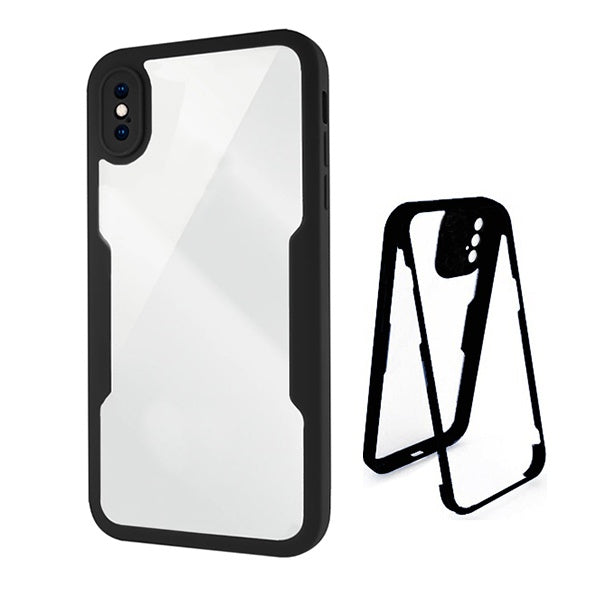 Capa 360° Proteção Frente e Verso Gift4Me Para Apple iPhone XS Max - Preto