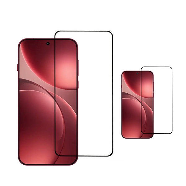 Kit 2 Vidro Gorilasglass GIFT4ME Para Oppo Find X9 - Transparente/Preto
