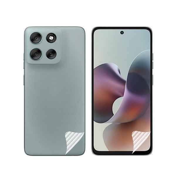 Kit Película Protectora de Hydrogel Frente e Verso GIFT4ME Para Motorola Moto G56 5G - Transparente