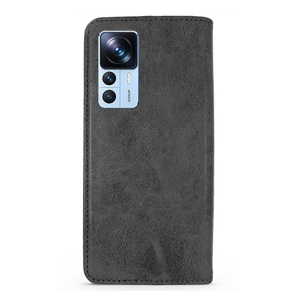 Capa Tipo Livro Fecho Magnético Gift4Me Para Xiaomi 12 Pro - Preto