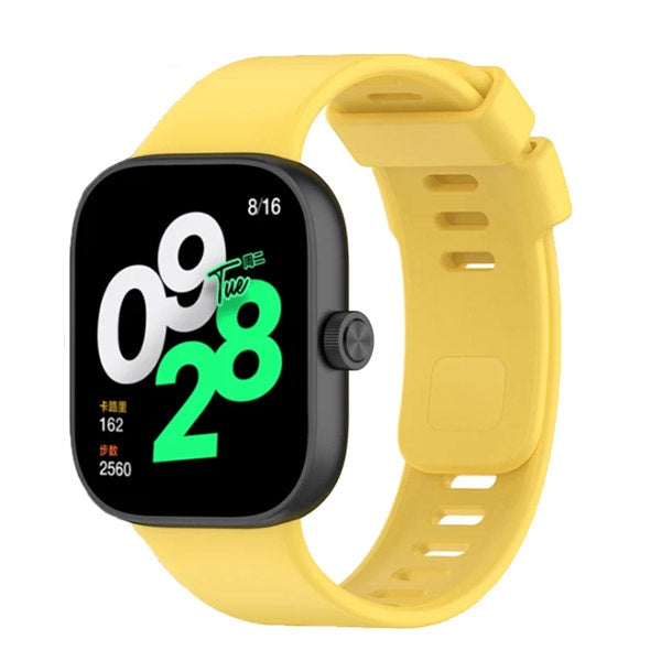 Bracelete Silicone GIFT4ME Para Xiaomi Redmi Watch 5 - Amarelo