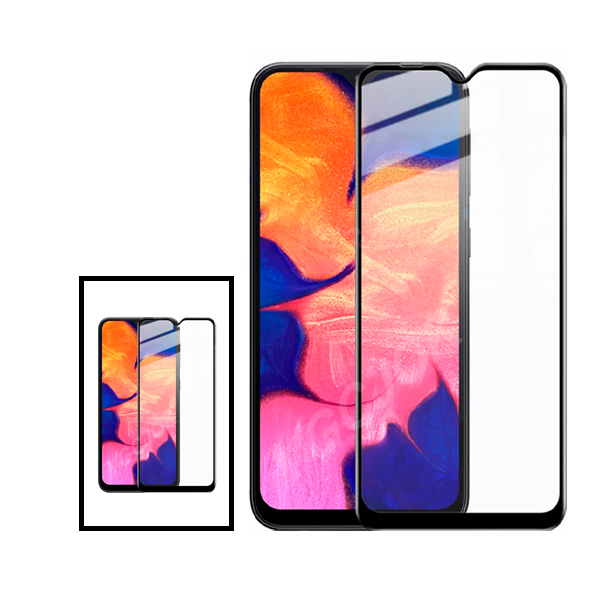 Kit 2 Película de Vidro Temperado GOrilasGlass GIFT4ME para Oppo A59 5G - Transparente/Preto