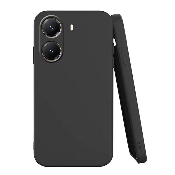 Capa Proteção Silicone Gift4Me Para Xiaomi Poco X7 Pro - Preto