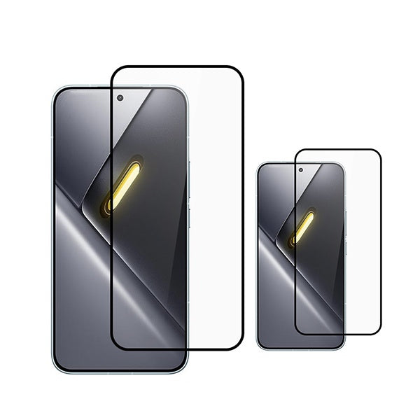 Kit 2 Vidro Gorilasglass GIFT4ME Para Xiaomi Poco X8 Pro Max 5G - Transparente/Preto
