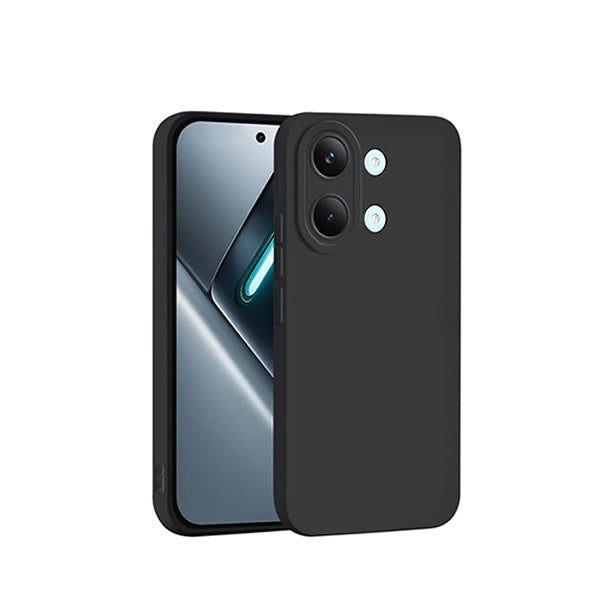 Capa Proteção Silicone GIFT4ME Para Xiaomi Poco X8 Pro Max 5G - Preto