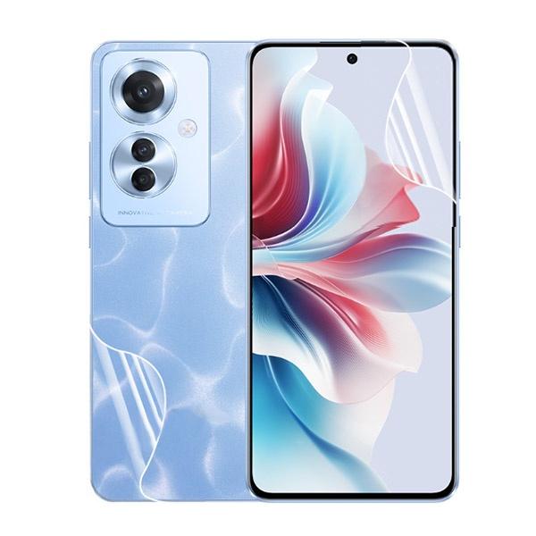 Kit Película ProtectOra de Hydrogel Frente e Verso GIFT4ME para Oppo Reno11 F - Transparente