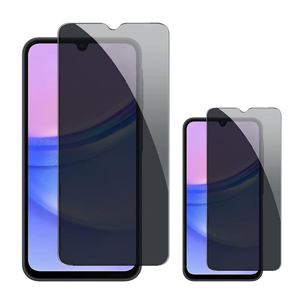 Kit 2 Películas de Vidro Temperado Privacidade Gift4Me Para Xiaomi Redmi A4 - Transparente/Preto
