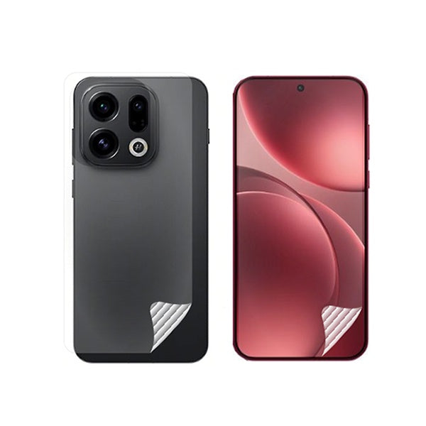 Kit Película Protectora de Hydrogel Frente e Verso GIFT4ME Para Oppo Find X9 - Transparente