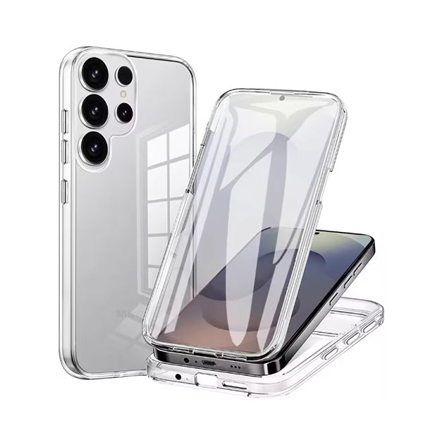 Capa 360° Proteção Frente e Verso GIFT4ME Para Samsung Galaxy S26 Ultra - Transparente