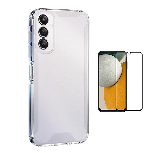 Kit Capa Super Proteção + Película de Vidro Temperado Gorilasglass Gift4Me Para Samsung Galaxy A16 5G - Transparente