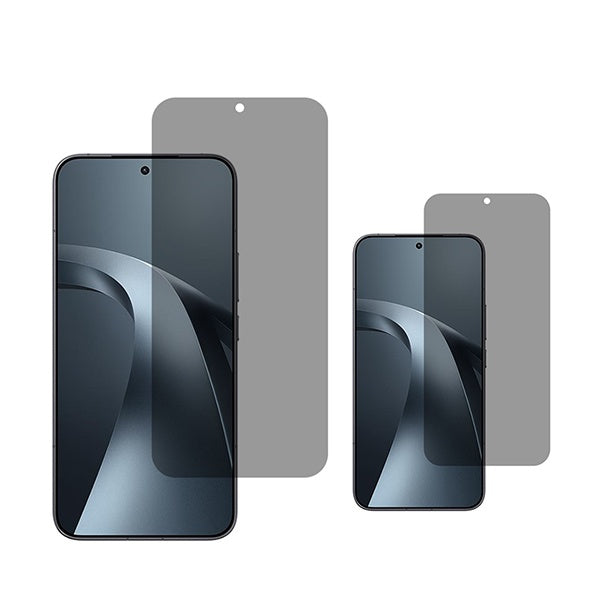 Kit 2 Películas de Vidro Temperado Privacidade GIFT4ME Para Xiaomi 17T 5G - Transparente/Preto