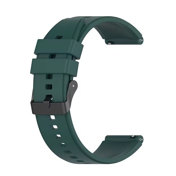 Bracelete Silicone Com Fivela GIFT4ME Para Garmin Approach S44 - Verde Escuro