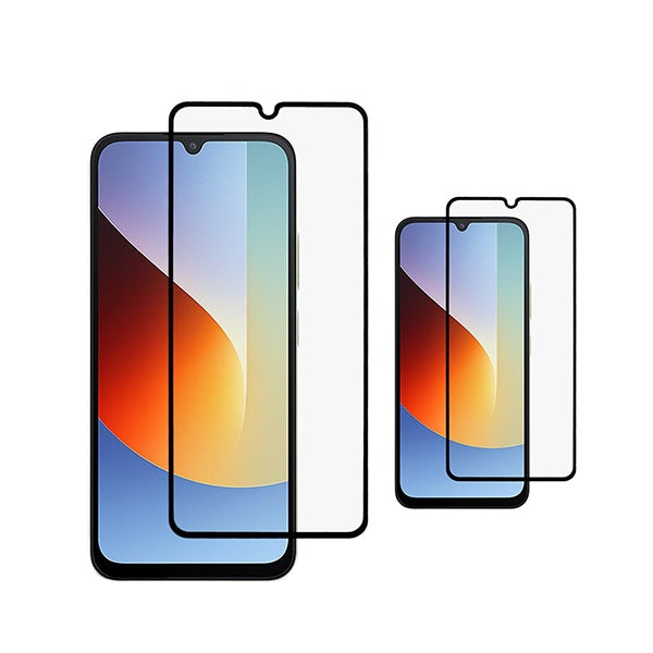 Kit 2 Vidro Gorilasglass GIFT4ME Para Xiaomi Redmi A7 Pro 4G - Transparente/Preto