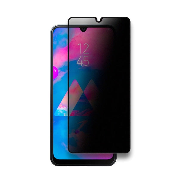 Película de Vidro Temperado Privacidade Gift4Me Para Samsung Galaxy M21 - Transparente/Preto