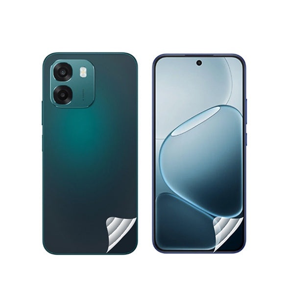 Kit Película Protectora de Hydrogel Frente e Verso GIFT4ME Para Oppo A6 5G - Transparente