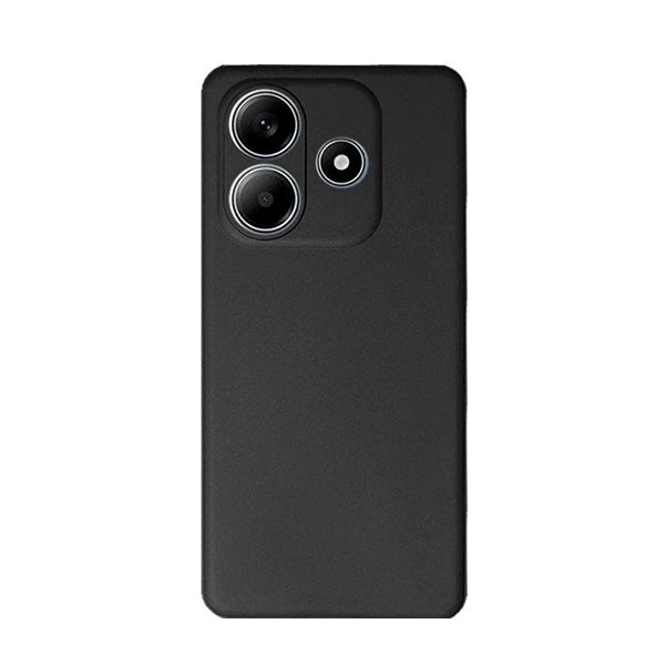 Capa Proteção Silicone Gift4Me Para Xiaomi Redmi Note 14 - Preto