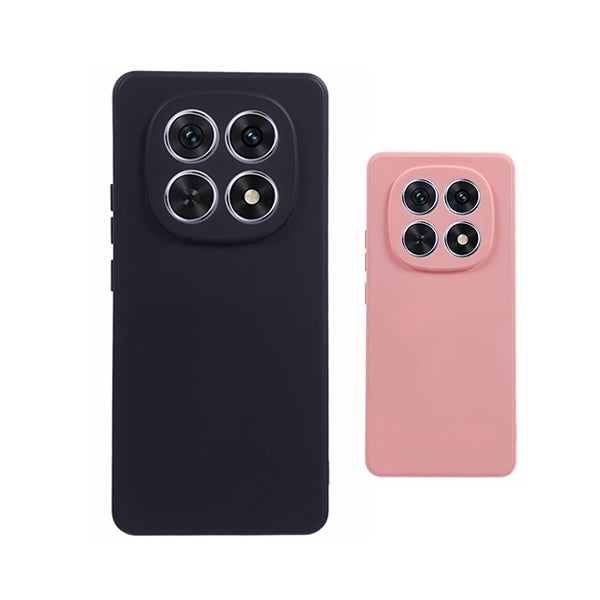 Kit 2x Capa Proteção Silicone GIFT4ME Para Xiaomi Redmi Note 15 5G - Preto / Rosa