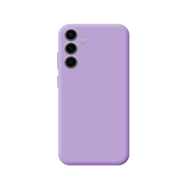 Capa Proteção Silicone GIFT4ME Para Samsung Galaxy S25 FE - Roxo