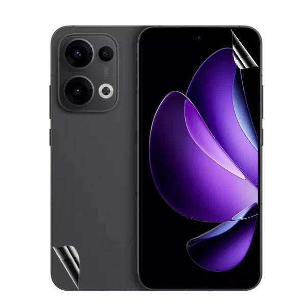 Kit Película Protectora de Hydrogel Frente e Verso Gift4Me Para Oppo Reno13 - Transparente