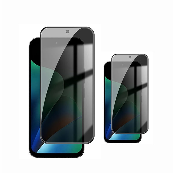 Kit 2 Películas de Vidro Temperado Privacidade GIFT4ME Para Xiaomi Redmi 17 5G - Transparente/Preto