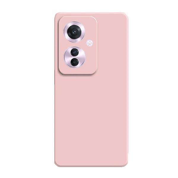 Capa Proteção Traseira Silicone GIFT4ME para Oppo Reno11 F - Rosa