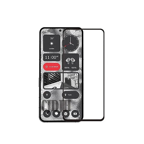 Vidro Gorilasglass GIFT4ME Para Nothing Phone (3a) Lite - Transparente/Preto