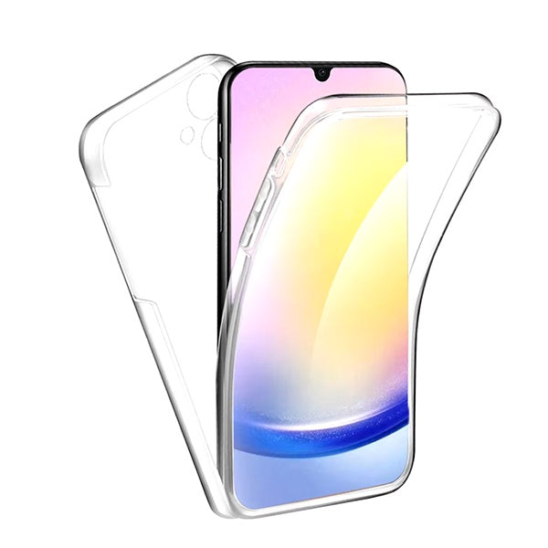 Capa 360° Proteção Frente e Verso Gift4Me Para Samsung Galaxy A06 - Transparente