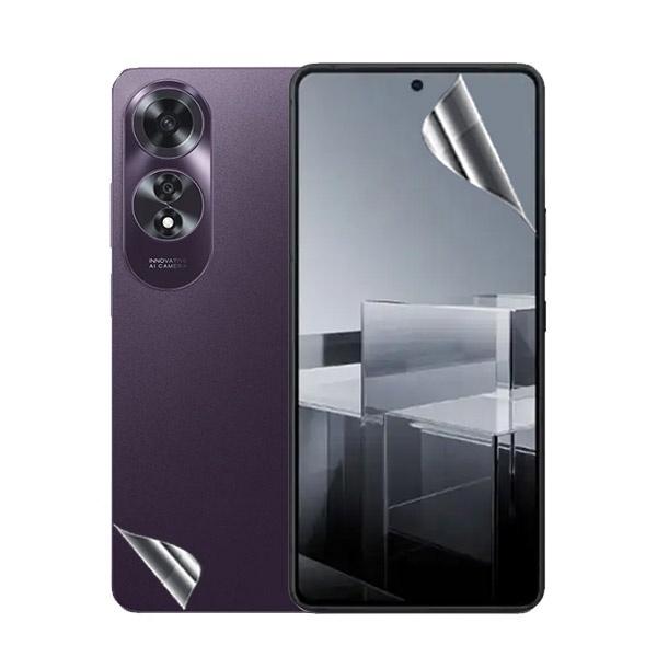 Kit Película ProtectOra de Hydrogel Frente e Verso GIFT4ME para Oppo A60 - Transparente