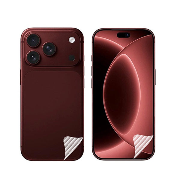 Kit Película Protectora de Hydrogel Frente e Verso GIFT4ME Para Apple iPhone 18 Pro Max - Transparente