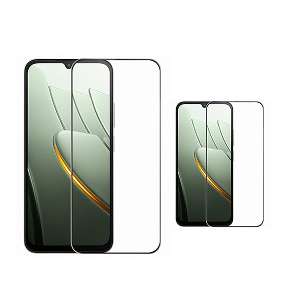 Kit 2 Vidro Gorilasglass GIFT4ME Para Xiaomi Poco C81 - Transparente/Preto
