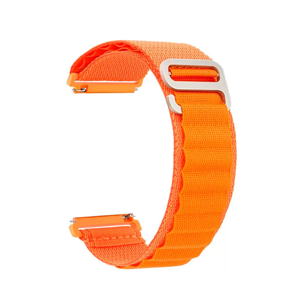 Bracelete Poliéster Alpine M Gift4Me Para Samsung Galaxy Watch - 42mm - Laranja