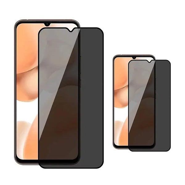 Kit 2 Películas de Vidro Temperado Privacidade GIFT4ME Para Xiaomi Poco C85 - Transparente/Preto