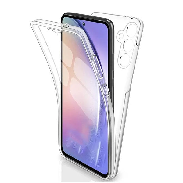 Capa 360° Proteção Frente e Verso Gift4Me Para Samsung Galaxy A36 - Transparente